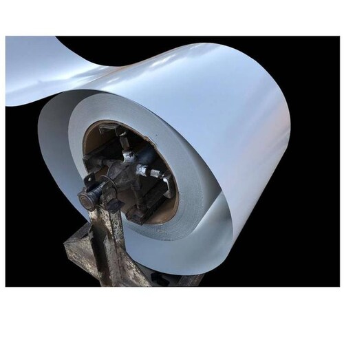 Lamina en Rollo para Maquilar, MXNRL-105, Calibre 24, 3T, Ancho: 0,91m, Aprox, 738m, Acero con Acabado Pintro, Blanco Ostión,, PintroRoll-3