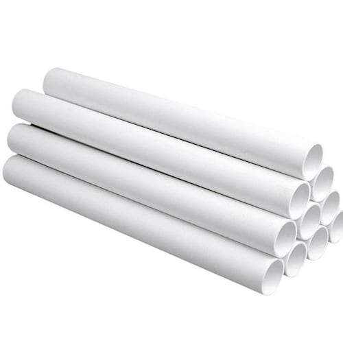 Tubo de PVC Hidráulico cédula 80 MXHCU-288 10Pzas 250mm Diámetro x 0,5m Largo 15,1mm Grosor Cédula 80 Blanco PVC, HydraTube 80