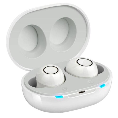 Aparatos Auditivos Pequeños, MXHGU-001-11, 1 Par, Blanco/White, 400-4500MHz, 117 +/-3dB, Carga USB, 1,2V, Plástico ABS., HearingUltra
