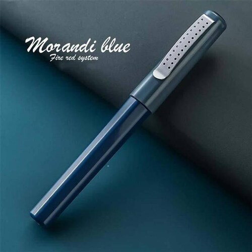 Pluma Fuente para Escribir MXLUB-013 1pza 0,38mm 4mm Azul 1 Tinta Naranja Plástico Para Cartucho LargeCartri, LuxBlue