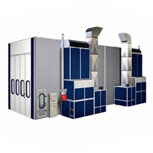 Cabina para Pintar Camion, MXBPR-001-8, 5.4 x 6.5 x 15.1 m, 380V/3F/50Hz, 52.0Kw, Pintura y Calefacción, Equipo viene Desensamblado, CarCabPro