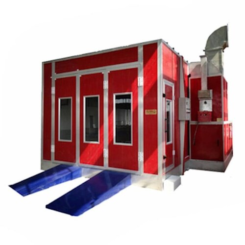 Cabinas para Pintar Vehiculos, MXPHC-001-1, 3.7 x 5.25 x 8.1 m, 380V/3F/50Hz, 19.5Kw, Pintura y Calefacción, Equipo viene Desensamblado, PaintHeatCab