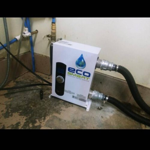 Calentador de Agua para Alberca, MXESR-001-6, 5.5kW, 5m3, 1099gal, 240V, 1F, 60Hz, 25A, Máx.40C, EcoSmart