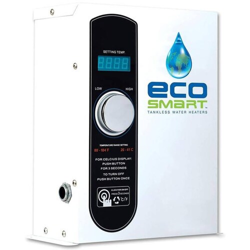 Accesorios Calefactor de Agua Eco, MXESR-004-4, 27kW, 18m3, 3959gal, 240V, 3F, 60Hz, 3x40A, Máx.40C, EcoSmart