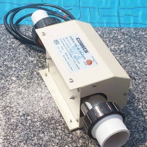 Termostato para Jacuzzi Económico, MXJZH-001-2, 3kW, 2m3, 439gal, 240V, 1F, 60Hz, 13A, Máx.49C, JacuzziHeat