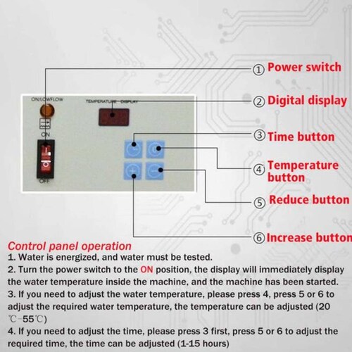 Boiler de Paso de Amplia Gama, MXPOO-001-17, 11kw, 7m3, 7000L, 1849gal, 220V, 1F, 60Hz, 2x30A, Máx.50C, PoolPro