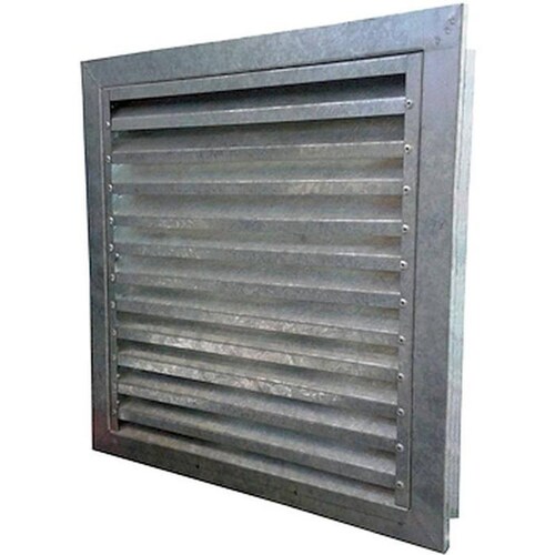 Rejilla Delgada para Aire, MXGPR-0409, 24x48x1" base x altura x fondo, Lámina Galvanizada, C,22, GillPro
