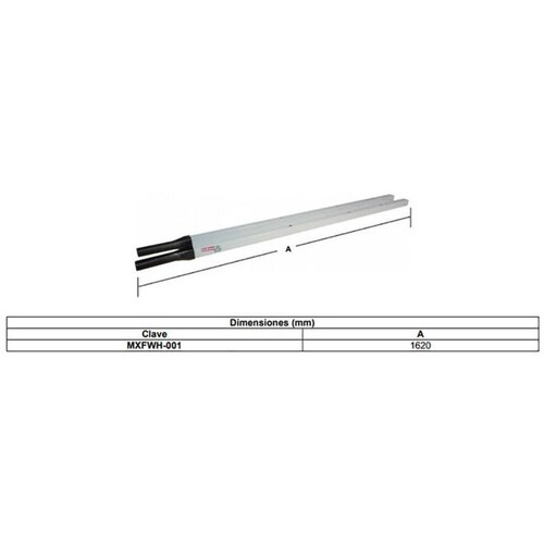  Bastidor de Madera, MXFWH-001-2, 162cm Longitud, PTR, FrameWheel
