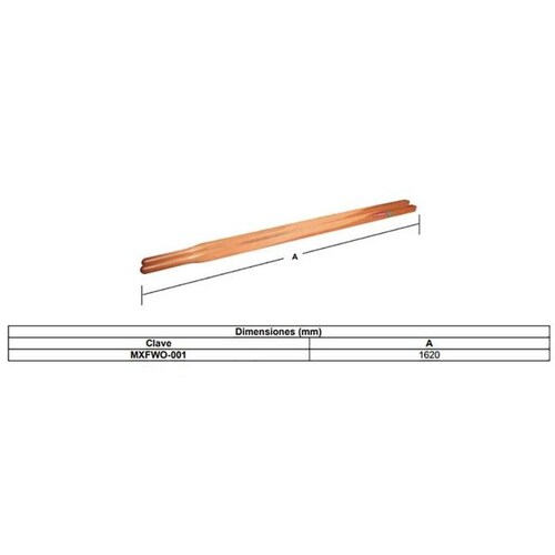  Bastidores para carretilla baratos, MXFWO-001-8, 162cm Longitud, Madera, FrameWood