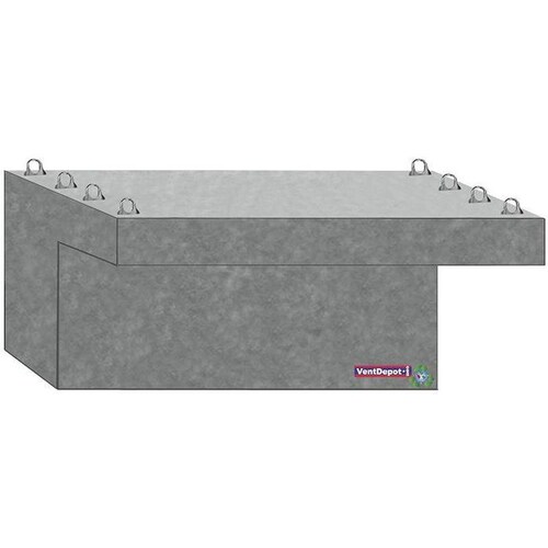  Campana Cocina de Grasas, MXPBD-1524, 90x24x30", C.20, Sin Filtro, Dren para Grasa, Galvanizado, PerimeterBlow
