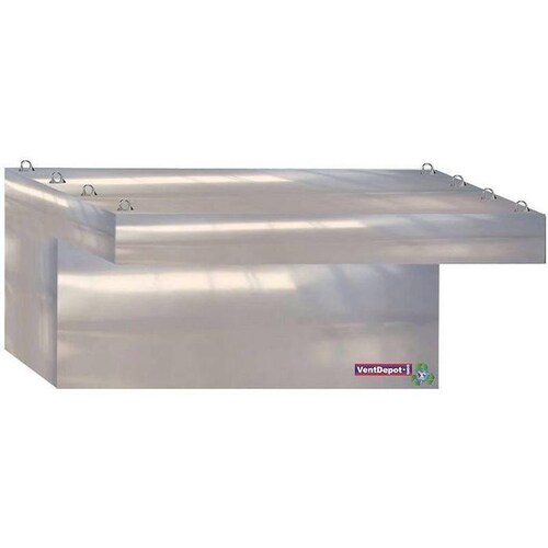 Campana de Cocina Profesional, MXPBW-0821, 66x24x40", C.22, 3Luminarios LED, 2Filtro, Dren para Grasa, Inox. 304, PerimeterBlowPro