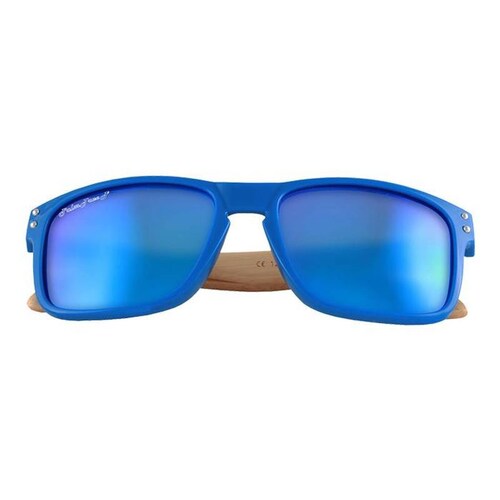Gafas Ecológicas de Colores MXSLP-003-5 Blue PolarizadomasUV400 Policarbonato Madera de Bambú Soul Colors Polarized