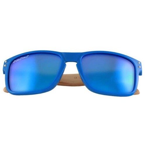 Gafas Ecológicas de Colores MXSLP-003-5 Blue PolarizadomasUV400 Policarbonato Madera de Bambú Soul Colors Polarized