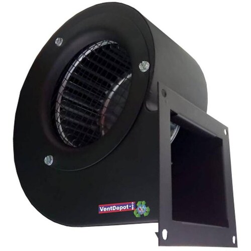  Extractor de Aire Chico, MXMIN-002-5, Rotor Jaula Ardilla 5" Diámetro, 306m3/hr, 1550RPM, 127V, 0.50A, 1/30HP, 60Hz, 48dB., MiniBlower