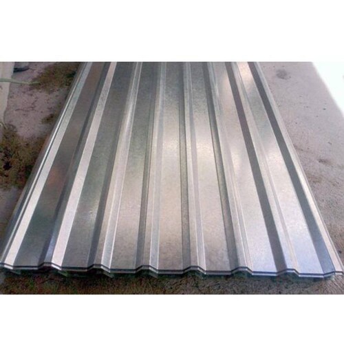 Lamina Acanalada para Bodegas, MXCUG-060, 1x3.05m, Calibre 26, Perfil R-101, Material Galvanizado, Color Gris Metálico, Peralte 3.81 cm, 5Pzas, R-101 Galvanizado