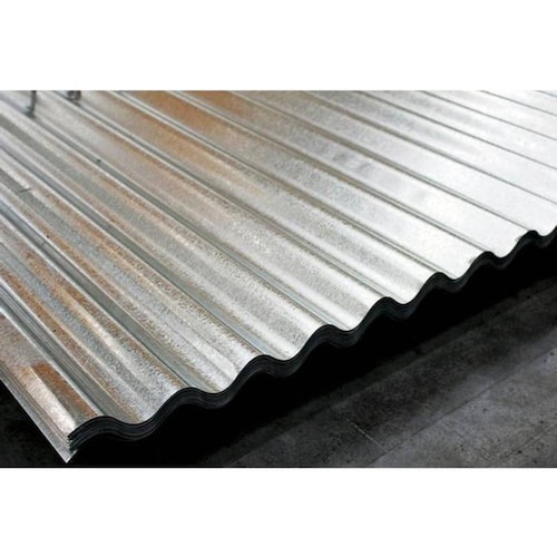 Lamina Galvanizada Gris Metalico, MXOGV-022, 1x2.44m, Calibre 22, Perfil O-100, Material: Acero con Acabado Galvanizado, Gris Metálico, 5Pzas, O-100 Galvanizado