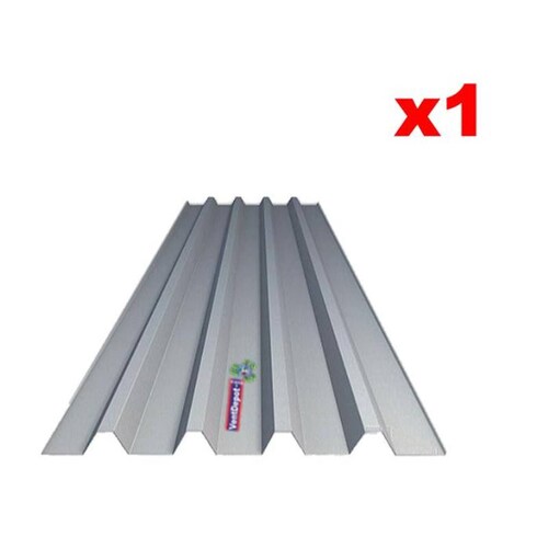 Lamina Fachada Ondulada Barata, MXRPT-065, 0.72x4.88m, Calibre 26, Perfil R-72, Material: Acero con Acabado Pintro, Peralte 2.5cm, 1Pza, R-72 Pintro
