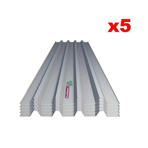 Pintro Lamina Para Techos Bodegón, MXRPT-072, 0.72x7.32m, Calibre 26,Perfil R-72, Material: Acero con Acabado Pintro, Peralte 2.5cm, 5Pzas, R-72 Pintro