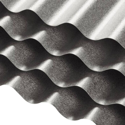 Lamina para Techo Para Cubiertas, MXZTA-036, 0.77x7.32m, Calibre 26, Perfil O-30, Material: Acero con Acabado Zintro Alum, Peralte 1.9cm, 5Pzas, O-30 Zintro Alum