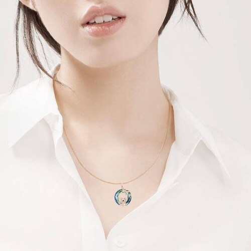 Collares para San Valentin MXOTV-001-2 1 Pza Collar KoalaAro OroRosa Metal, KoalaNeck04