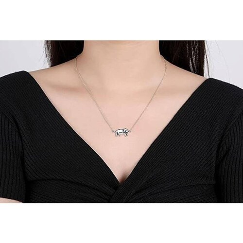 Gato Dormido Collares MXTNG-004-3 4 Pzas Collar GatoDormido Gris Metal, CatNeck01