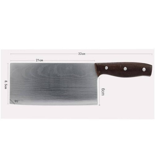 Cuchillo Para uso Industrial MXJPB-001-21 1 Pza 32cm Acero Inoxidable, JapBlade