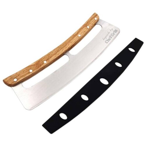 Cortadores y Utensilios de Pizza MXZZA-001-29 1 Pza 35cm Acero Inoxidable Cortador PizzaBlade