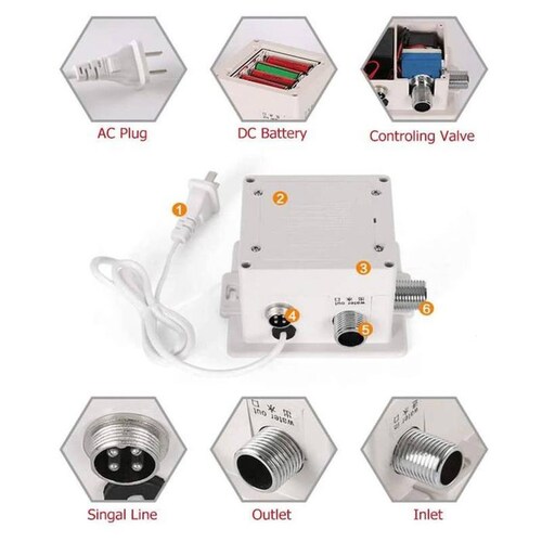 Cajas de Control Ahorrador MXSSX-001-29 110V 60Hz Blanco Diámetro de Tubo 12", SensoMax