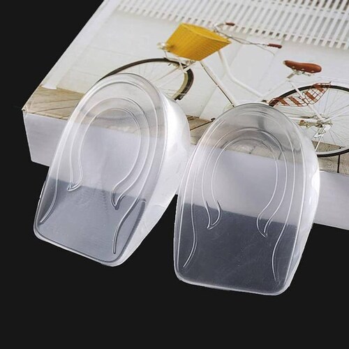 Plantillas para Aumentar Altura MXKYE-003-8 3 Pares Alto 3cm 9x6cm Gel Transparente, GelSky