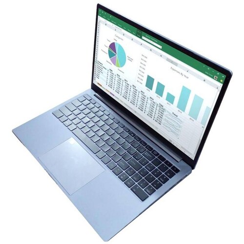 Laptop con puerto USB 2,0 MXSVV-005-1 Intel i5 8GB RAM 512GB SSD 15,6" Pantalla 3,4GHz Windows 10 4000mAh 4 a 6 Hrs, SilverComp