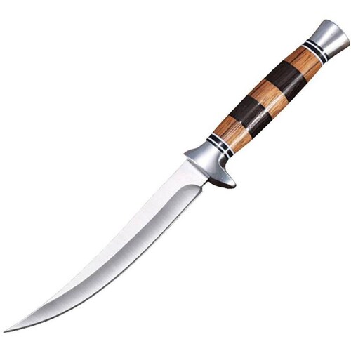 Cuchillos caseros MXTAH-002-9 2 Pzas 25cm Acero Inoxidable Cuchillo para Carne Mango de Palo de Rosa, CheetahBlade