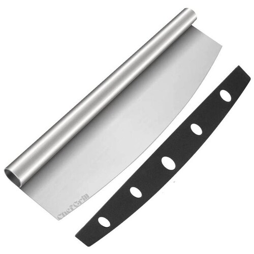 Cortadores y Utensilios de Pizza MXZNX-001-2 1 Pza 30cm Acero Inoxidable Cortador, PizzaNox
