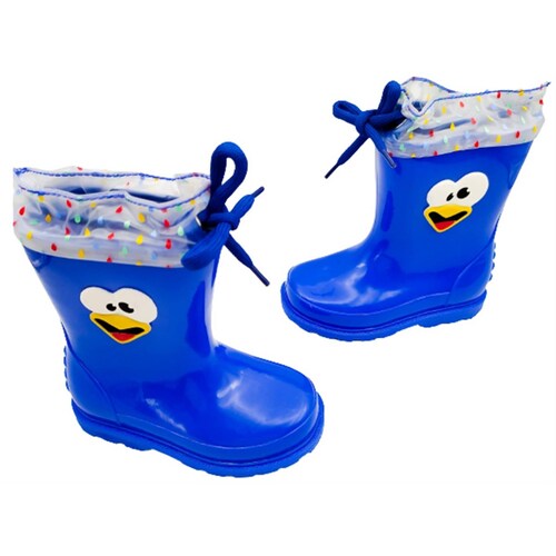 Bota Lluvia Niño Kids Vane Pollito Feliz Confeti 612 Azul (12.0 - 21.0)