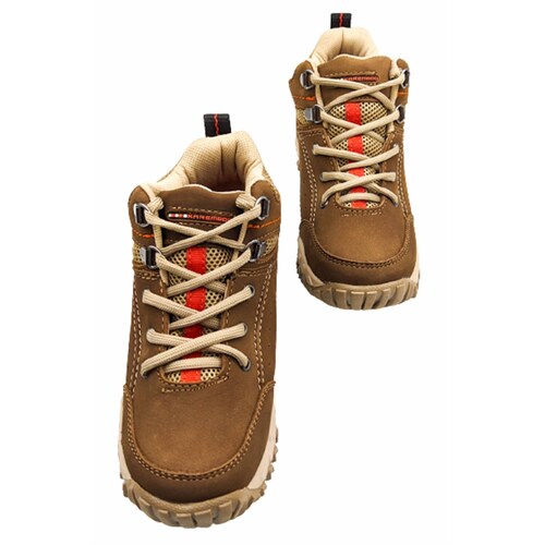 Bota Montaña Niño Arco Ortopedico Cómoda 100% Piel 1040 (15.0 - 21.5)