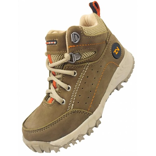 Bota Montaña Niño Arco Ortopedico Cómoda 100% Piel 1040 (15.0 - 21.5)