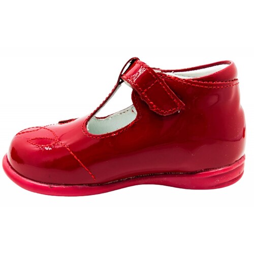 Zapato Niña Arco Soporte Charol Primeros Pasos 8067 Rojo (12.0 - 17.5).