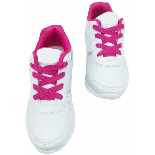 Tenis Niña Unicornio Corazones Arco Ortopédico Moda 5006-BF (12.0 - 21.5).