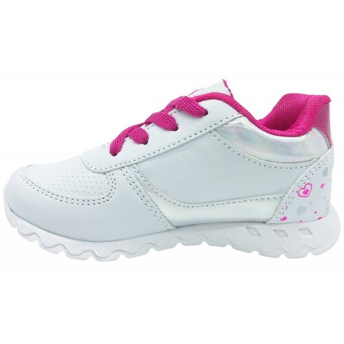 Tenis Niña Unicornio Corazones Arco Ortopédico Moda 5006-BF (12.0 - 21.5).