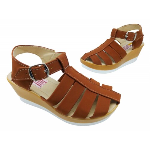 Sandalia Huarache Plataforma Mujer Playa Cómodas FERNANDA .