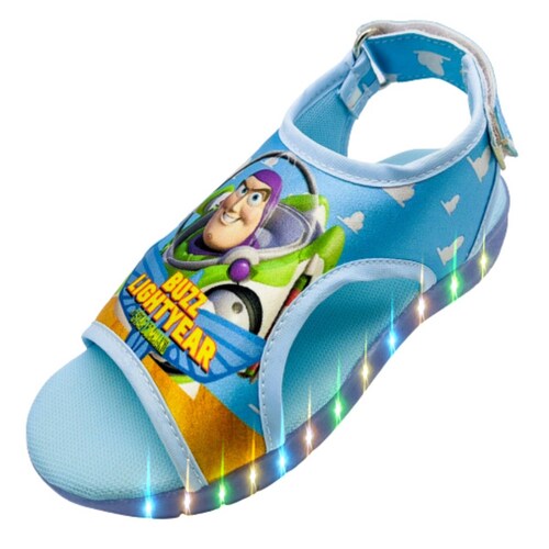 Sandalia Buzz Luces Led Niño Chancla Lightyear 102-ACB Azul (12.0 - 21.5).