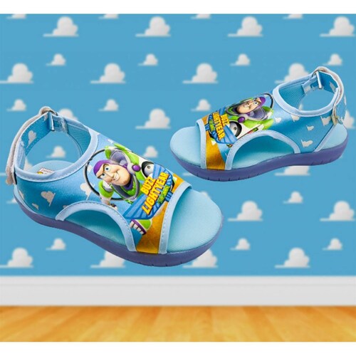 Sandalia Buzz Luces Led Niño Chancla Lightyear 102-ACB Azul (12.0 - 21.5).