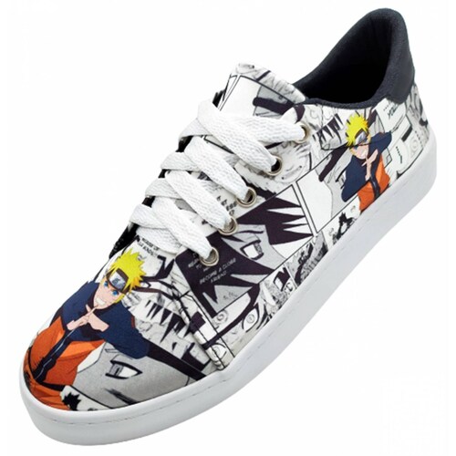 Tenis Naruto Shippuden Manga Anime Agujeta Juveniles 425-bn.