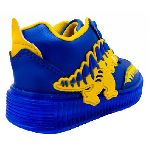 Tenis Dinosaurio Rex Niños Luces Leds Casual 770-RAD (12.0 - 21.0)