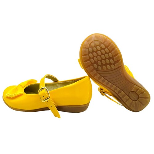 Zapato Niña Princesa Bella Zapatilla Amarillo 03-AA 22 al 26.