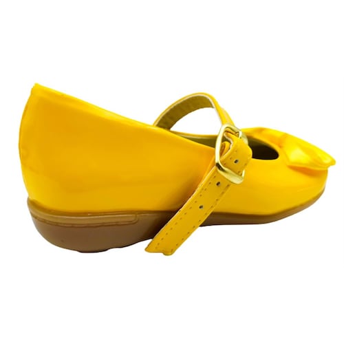 Zapato Niña Princesa Bella Zapatilla Amarillo 03-AA 22 al 26.