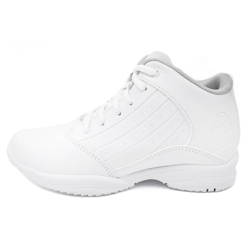 Tenis Bota Niño Arco Ortopédico Deportivo Escolar Blancos Cómodos 587-BG.