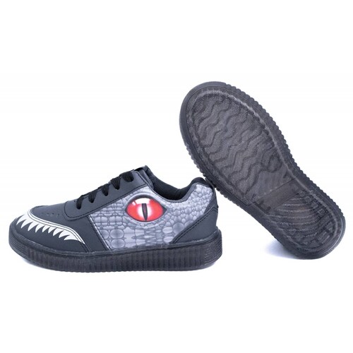 Tenis Dinosaurio Rex Luces Leds T-rex Niños 770-OR (12.0 - 21.0).