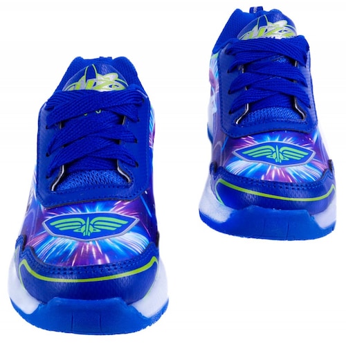 Tenis Niño Buz Layer Astronauta Luces Led Casual Azul 827-AR (12.0 - 21.5).