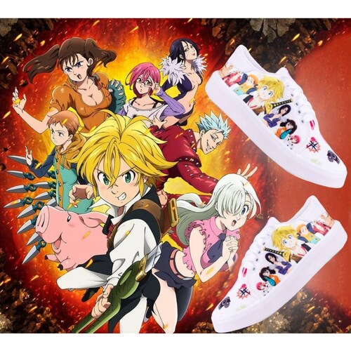 Tenis Los Siete Pecados Capitales Personajes Anime 431-BPC.