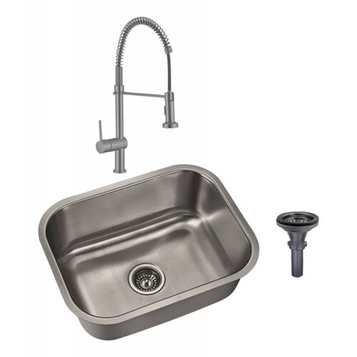 Tarja De Acero Inoxidable Premium incluye Mezcladora Con Espiral.